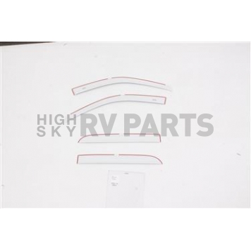 Auto Ventshade (AVS) Rainguard - Bright White - Vehicle Color Code PW7 Acrylic Set Of 4 - 994004-PW7