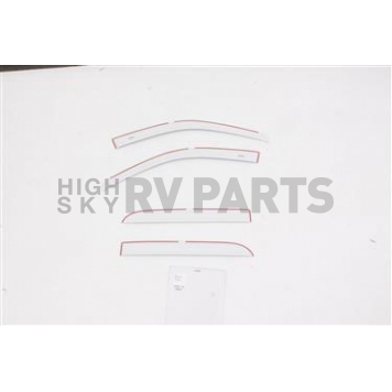 Auto Ventshade (AVS) Rainguard - Bright White - Vehicle Color Code PW7 Acrylic Set Of 4 - 994004-PW7