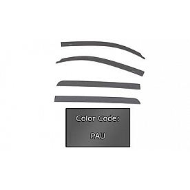 Auto Ventshade (AVS) Rainguard - Granite Chrystal - Vehicle Color Code PAU Acrylic Set Of 4 - 994004-PAU