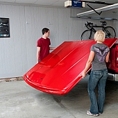 UnderCover Tonneau Cover Hard Tilt-Up Ruby Red ABS Composite - UC2166L-RR