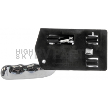 Help! By Dorman Interior Door Handle - Lever Plastic Silver Single - 91140-1