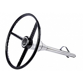 Flaming River Steering Column - 30 Inch Silver Stainless Steel - FR20005F1