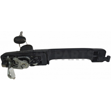 Help! By Dorman Exterior Door Handle - Plastic Black Single - 94498-1