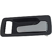 Help! By Dorman Interior Door Handle - Plastic Black Housing With Silver Lever Single - 92448