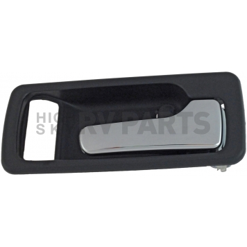 Help! By Dorman Interior Door Handle - Plastic Black Housing With Silver Lever Single - 92448
