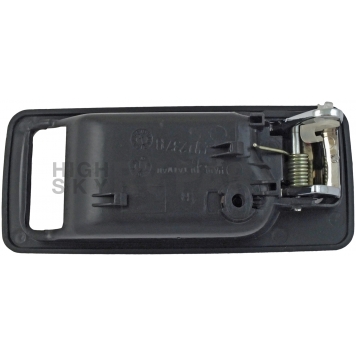 Help! By Dorman Interior Door Handle - Plastic Black Housing With Silver Lever Single - 92448-1