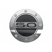 Drake Automotive Fuel Door - Round ABS Plastic With Stainless Steel Hardware - Z66405265S