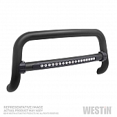 Westin Automotive Bull Bar Tube 3-1/2 Inch Black Textured Powder Coated  Steel - 32-31125T-L
