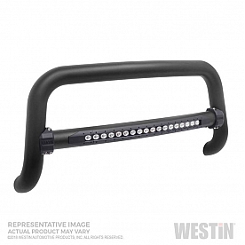 Westin Automotive Bull Bar Tube 3-1/2 Inch Black Textured Powder Coated  Steel - 32-31125T-L