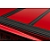 ARE Truck Caps Tonneau Cover Hard Folding Flame Red Aluminum - AR32006-PR4