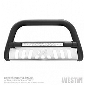 Westin Automotive Bull Bar Tube 3 Inch Black Textured Powder Coated  Steel - 32-3975L