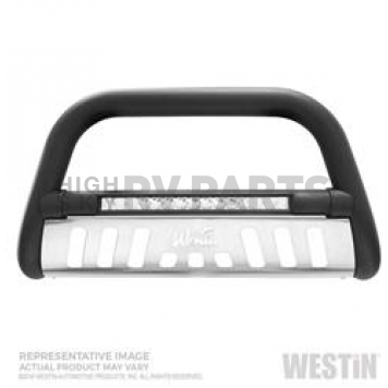 Westin Automotive Bull Bar Tube 3 Inch Black Textured Powder Coated  Steel - 32-3975L