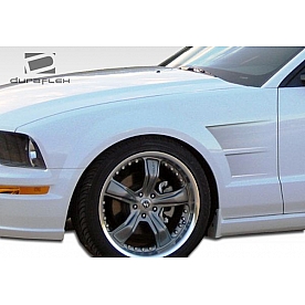 Extreme Dimensions Fender - Fiberglass Black Primered Set Of 2 - 104386