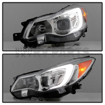 Xtune Headlight Assembly 9048661-3