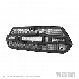 Westin Automotive Grille - Mesh Textured Black Steel - 34-1065