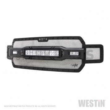 Westin Automotive Grille - Mesh Textured Black Steel - 34-1105