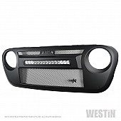 Westin Automotive Grille - Mesh Textured Black Steel - 34-1115