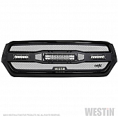Westin Automotive Grille - Mesh Textured Black Steel - 34-1145
