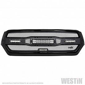 Westin Automotive Grille - Mesh Textured Black Steel - 34-1145