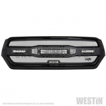 Westin Automotive Grille - Mesh Textured Black Steel - 34-1145