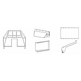 Westin Automotive Rear Seat Partition 35-10035