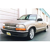 T-Rex Truck Products Grille Insert - Horizontal Bar Rectangular Polished Aluminum - 21275