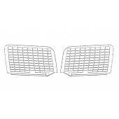 Westin Automotive Window Guard - Powder Coated Steel Black - 35-16035
