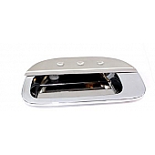 All Sales Tailgate Handle - Polished Aluminum Silver - 503D