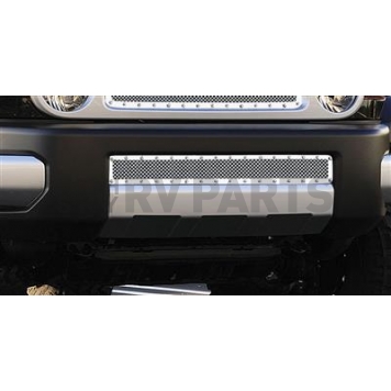 T-Rex Truck Products Bumper Grille Insert Mesh Polished Silver Stainless Steel - 6729320