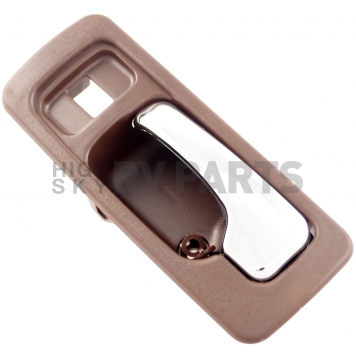 Help! By Dorman Interior Door Handle - Plastic Brown Housing With Silver Lever Single - 92431-2