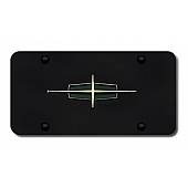 Automotive Gold License Plate - Lincoln Logo Stainless Steel - LINHGB