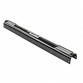 Westin Public Safety Bumper Push Bar Top Channel Cover Powder Coated Black Steel - 36-6005S2