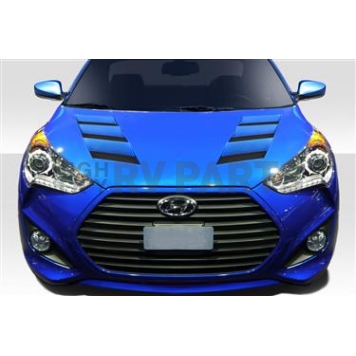 Extreme Dimensions Hood - Fiberglass Reinforced Plastic Black - AM-S - 113352