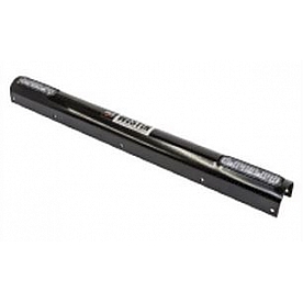 Westin Public Safety Bumper Push Bar Top Channel Cover Powder Coated Black Steel - 36-6005W2