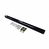 Westin Public Safety Bumper Push Bar Top Channel Cover Powder Coated Black Steel - 36-6015S2