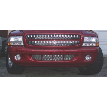 Street Scene Bumper Grille Insert Mesh Chrome Plated Silver Steel - 95078613-1