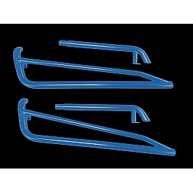 Advanced Accessory Concepts Rocker Panel Guard - Black Tubular - 1011BU