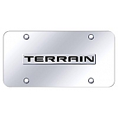 Automotive Gold License Plate - Terrain Stainless Steel - TRNNCC
