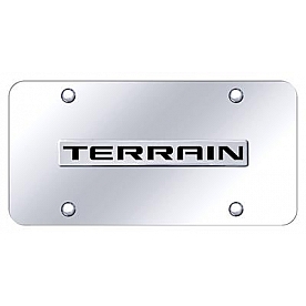 Automotive Gold License Plate - Terrain Stainless Steel - TRNNCC