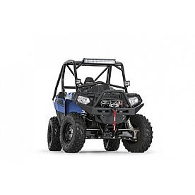 Warn Bumper 1-Piece Design Steel Black - 94360