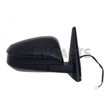 K-Source Exterior Mirror Electric OEM Black Single - 70165T-1