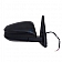 K-Source Exterior Mirror Electric OEM Black Single - 70165T