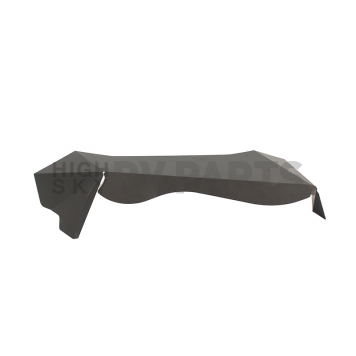 Fishbone Offroad Fender Well Liner Aluminum Black - Rear Set Of 2 - FB33007R-1