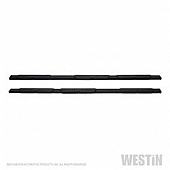 Westin Automotive Nerf Bar - Truck Wheel to Wheel Black Powder Coated Aluminum Oval - 28-534595