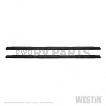 Westin Automotive Nerf Bar - Truck Wheel to Wheel Black Powder Coated Aluminum Oval - 28-534595