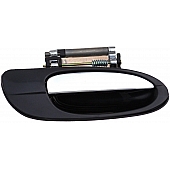 Help! By Dorman Exterior Door Handle - Plastic Silver Lever And Black Housing Single - 83515