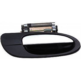 Help! By Dorman Exterior Door Handle - Plastic Silver Lever And Black Housing Single - 83515
