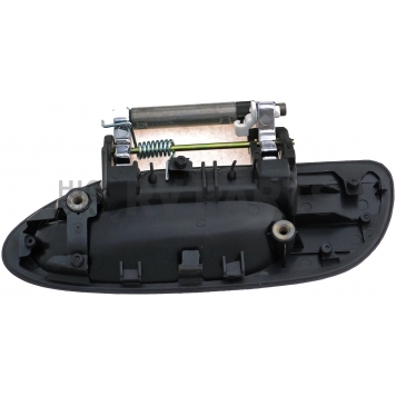 Help! By Dorman Exterior Door Handle - Plastic Silver Lever And Black Housing Single - 83515-1