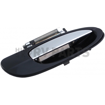 Help! By Dorman Exterior Door Handle - Plastic Silver Lever And Black Housing Single - 83515-2