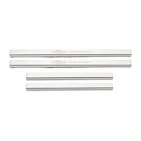 Putco Door Sill Protector - Stainless Steel Black Set Of 4 - 95183